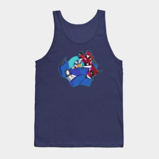 Animated Style Knock Out and Breakdown Tank Top